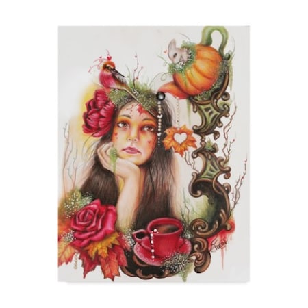 Sheena Pike Art And Illustration 'Autumn Tea' Canvas Art,14x19